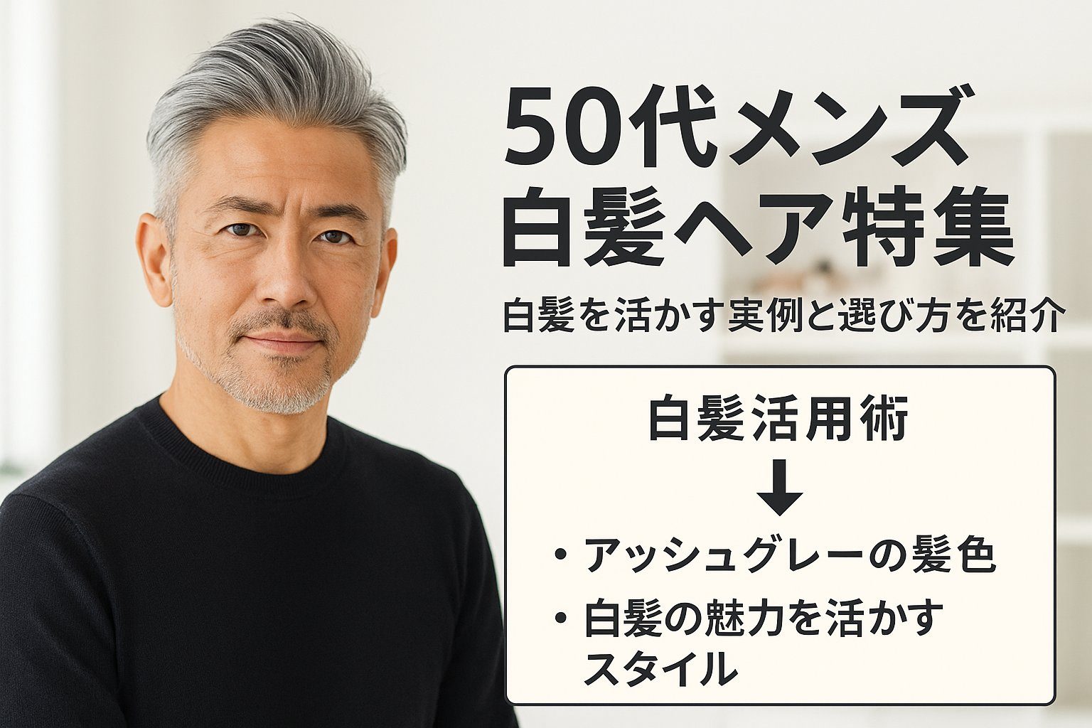 ヘアスタイル ホワイト系カラー メンズで失敗しない7つのコツ