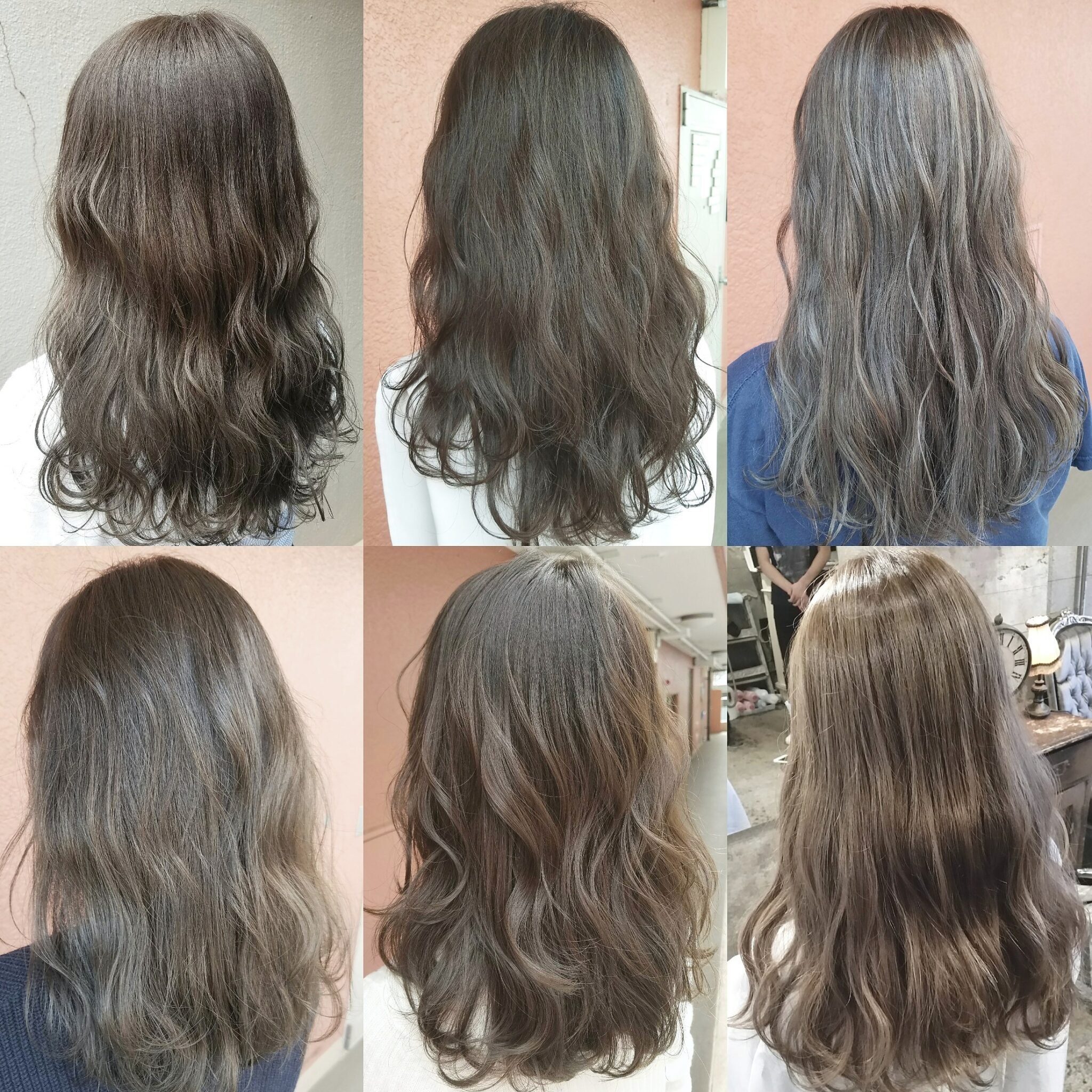 暗めアッシュヘアで垢抜けるためのセット・スタイリング術