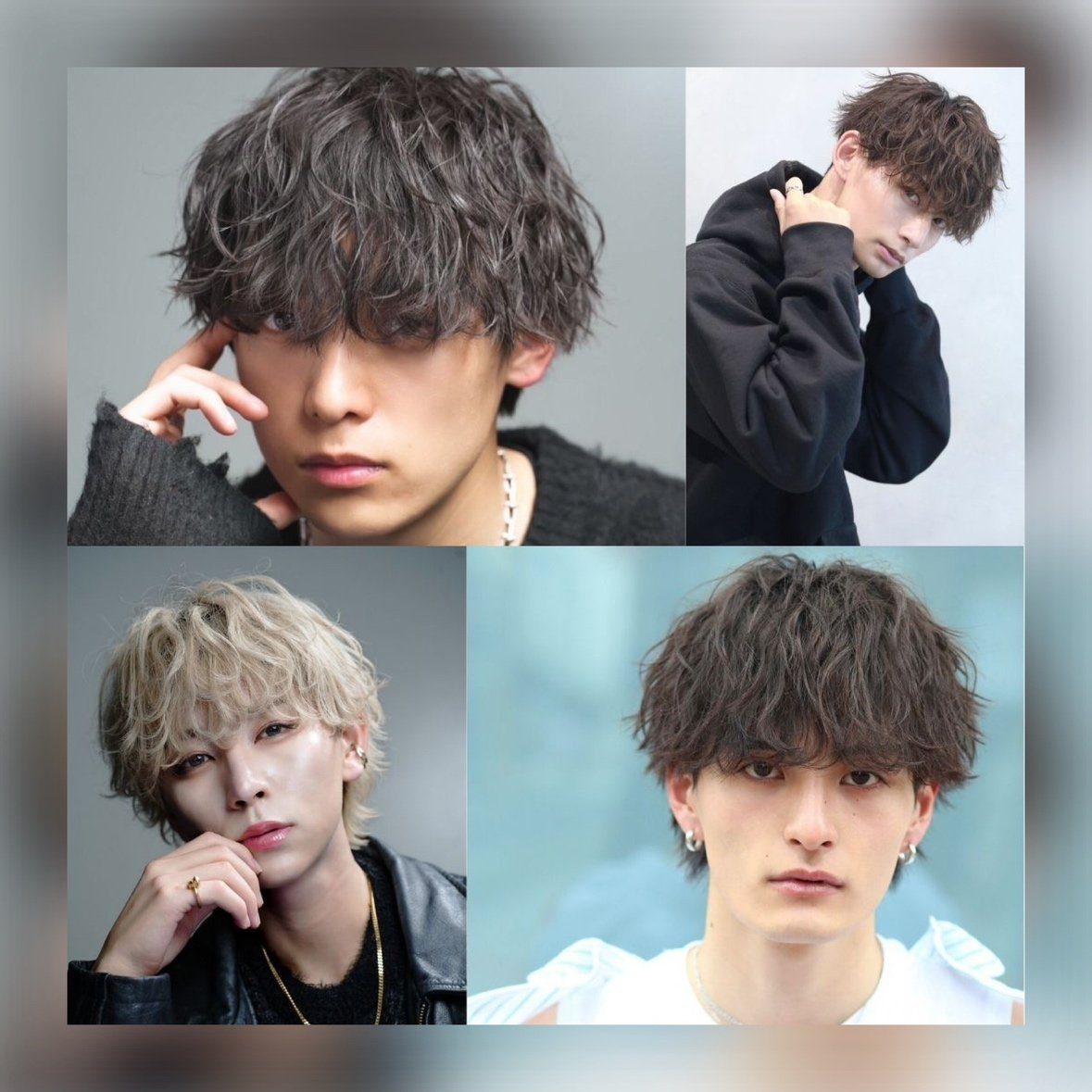 顔型別に似合う波打ちの選び方