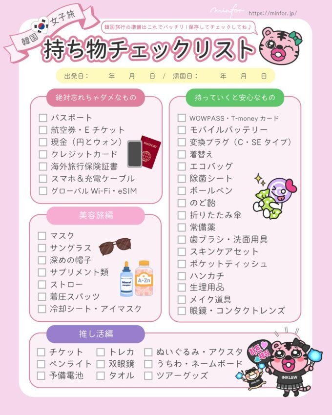 初心者向けチェックリスト